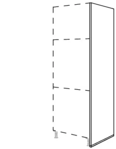 Meine Küche Abschlusswange HWA16-1 Meine Küche Abschlusswange HWA16-1